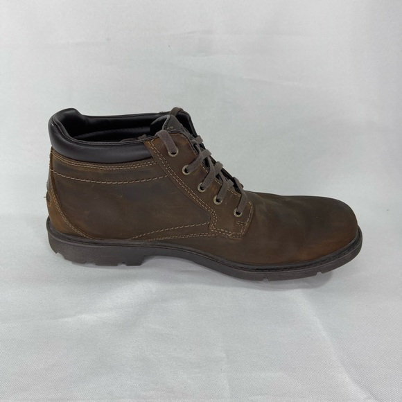 Rockport Other - Rockport Men’s Storm Surge Waterproof Plain Toe Boot. Tan Brown. Size 10…